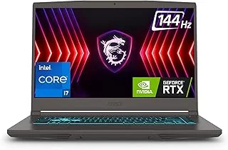 MSI Thin 15, Intel Core i7-12650H, 40CM FHD 144Hz Gaming Laptop(16GB/1TB NVMe SSD/Windows 11 Home/NVIDIA GeForce RTX 2050,...