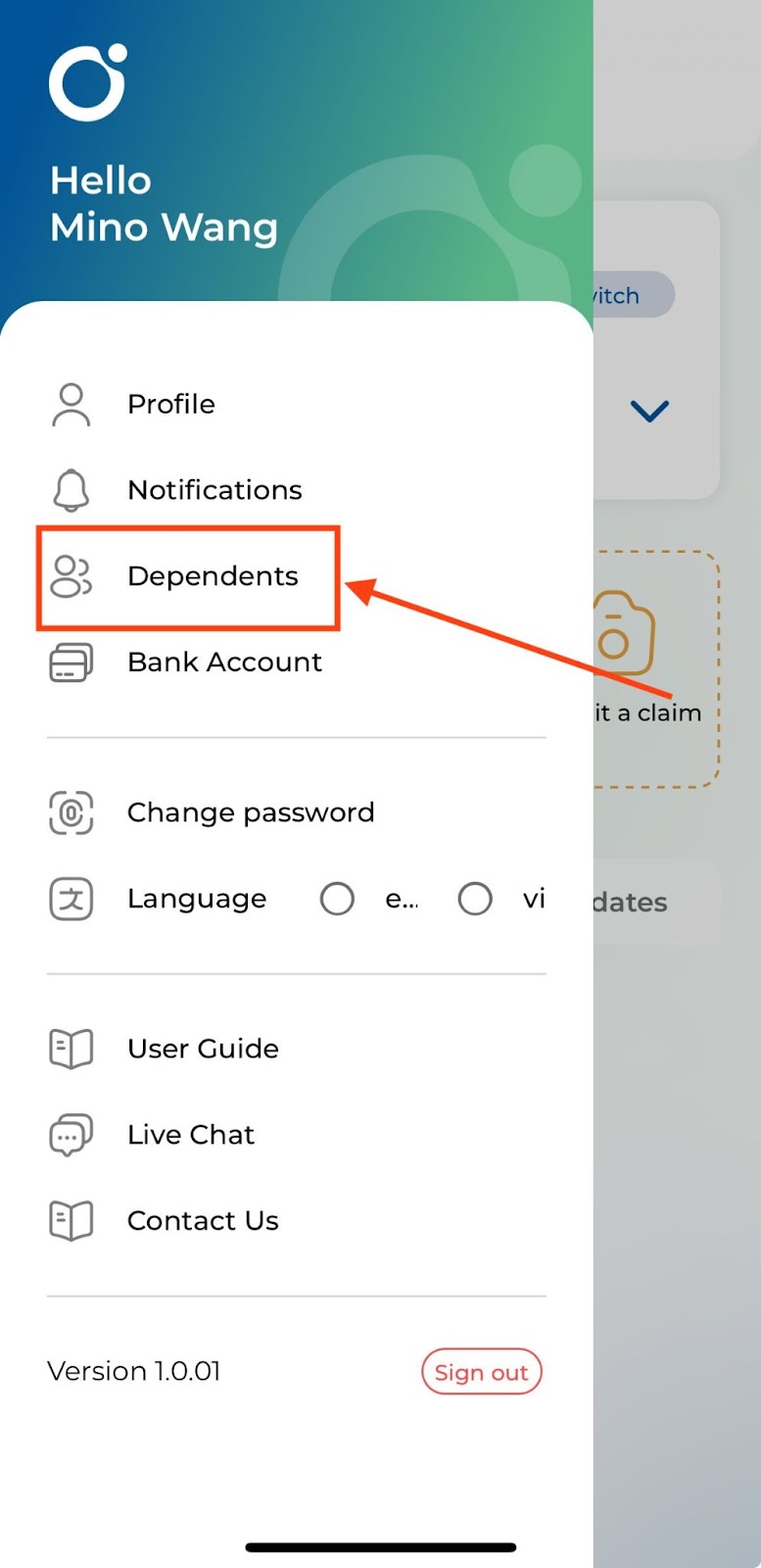  Wellbytes HSA, Add Dependent 
