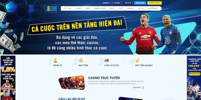 Tổng Quan Về Nhà Cái 8live Và Những Điểm Nổi Bật 2024