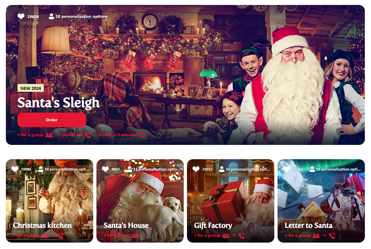 Elfi - Create an Original Letter and Video from Santa