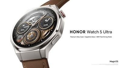 HONOR представил часы HONOR Watch 5 Ultra на MWC 2025 