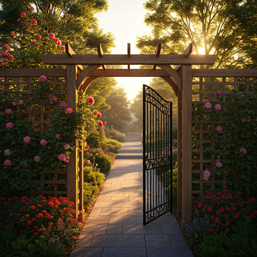 10 Creative Ways to Enhance Your Garden with Trellises & Arbors