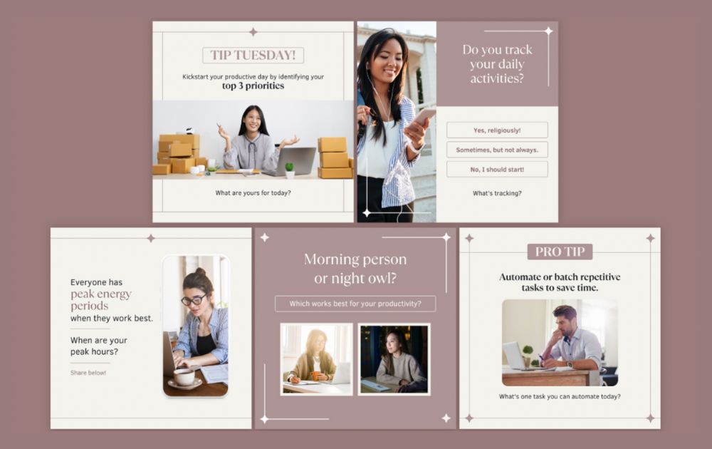 Custom Graphic Design Services social media ads by Penji