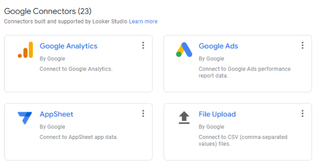Google Connectors
