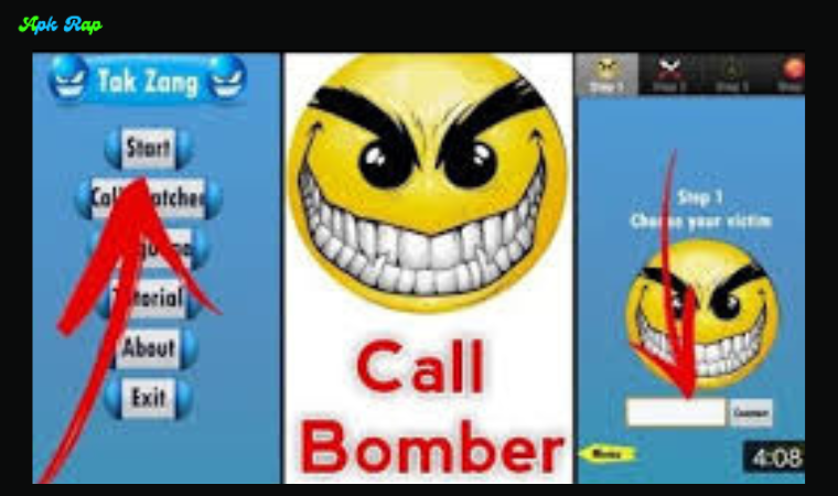 What is Tak Zang Call Bomber APK?