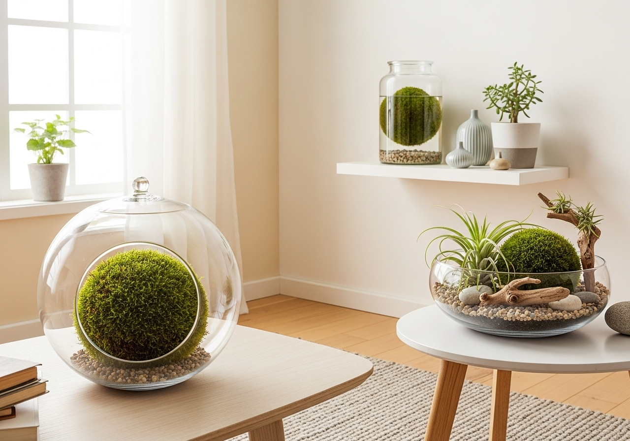Incorporate Moss Ball for Home Decor