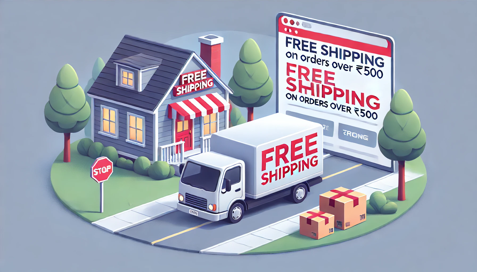 Look for Free Shipping