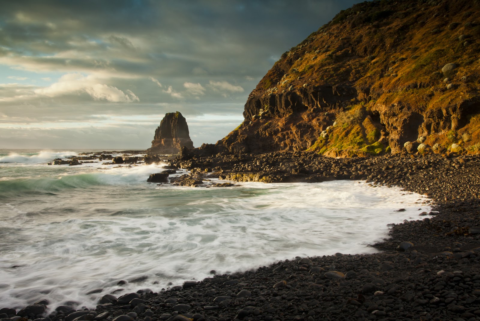 Sunrise at Pulpit Rock, Cape Schanck, Mornington Peninsula, Melbourne, Victoria, Australia