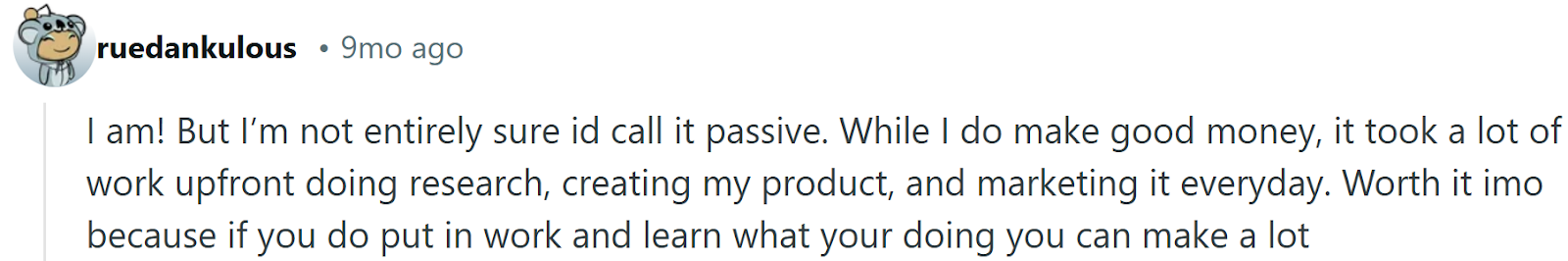 Digital dropshipping is not passive income Reddit