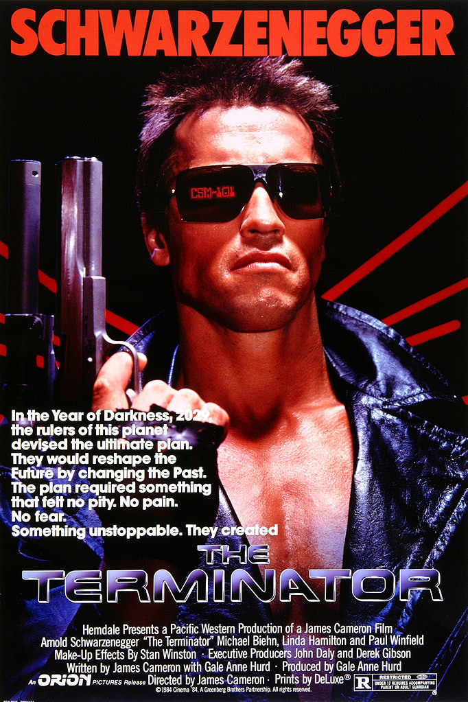 the Terminator movie poster