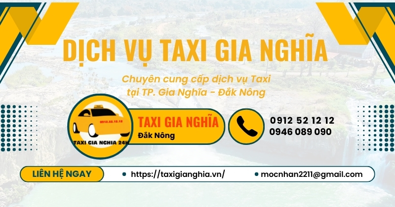 Dịch Vụ Taxi Gia Nghĩa Chất Lượng Cao!