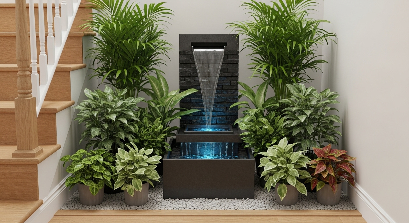 A small indoor water 