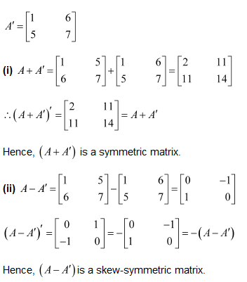 NCERT Solutions for Class 12 Math Chapter 3 - Matrices /image085.png