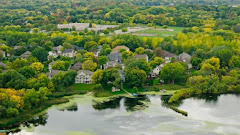 Aerial of Maple Grove, Minnesota