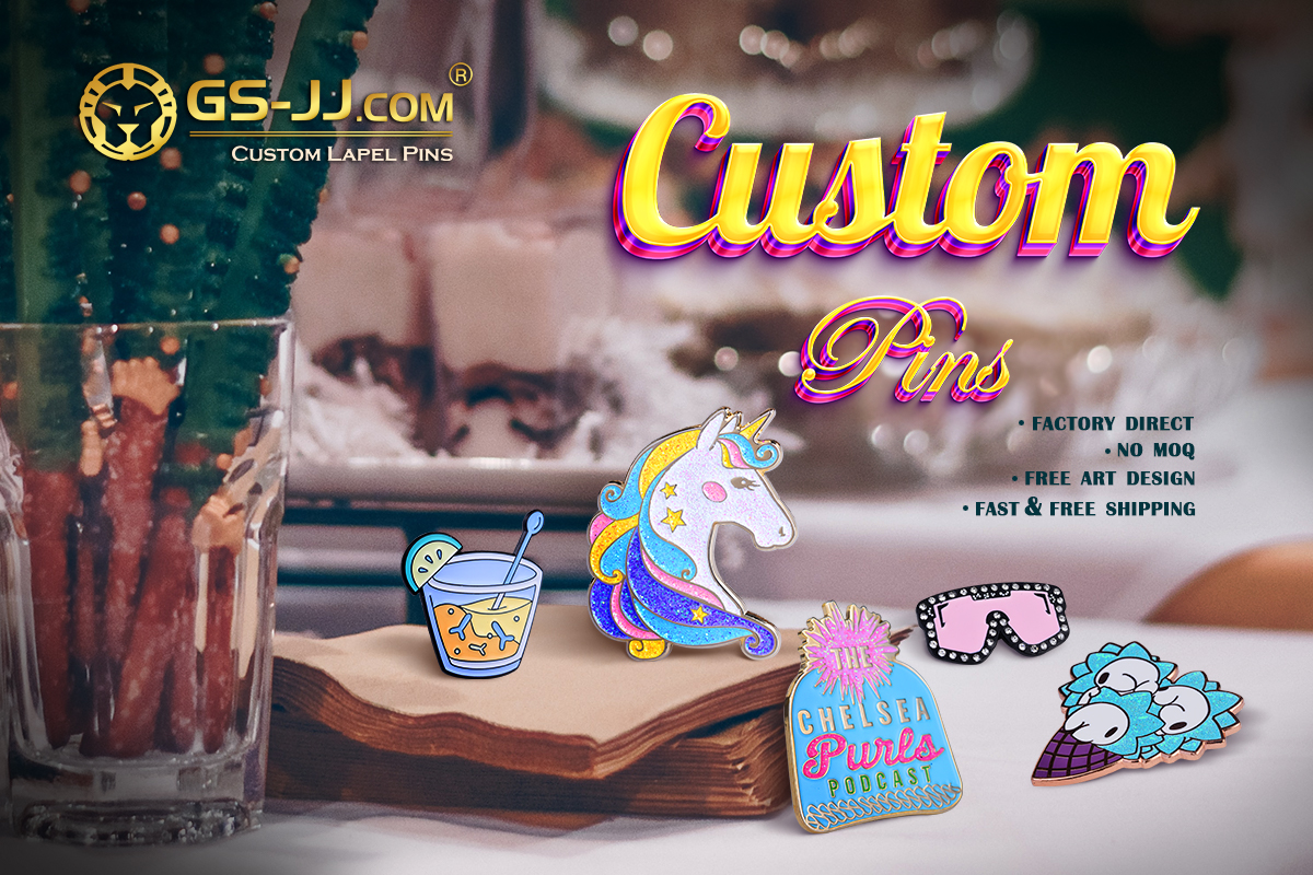 Incorporate "Pookie" into your brand identity is through Custom Pins