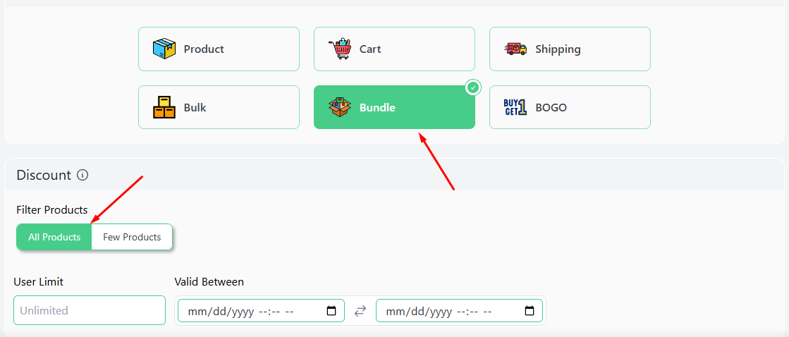 WooCommerce bundle discounts 