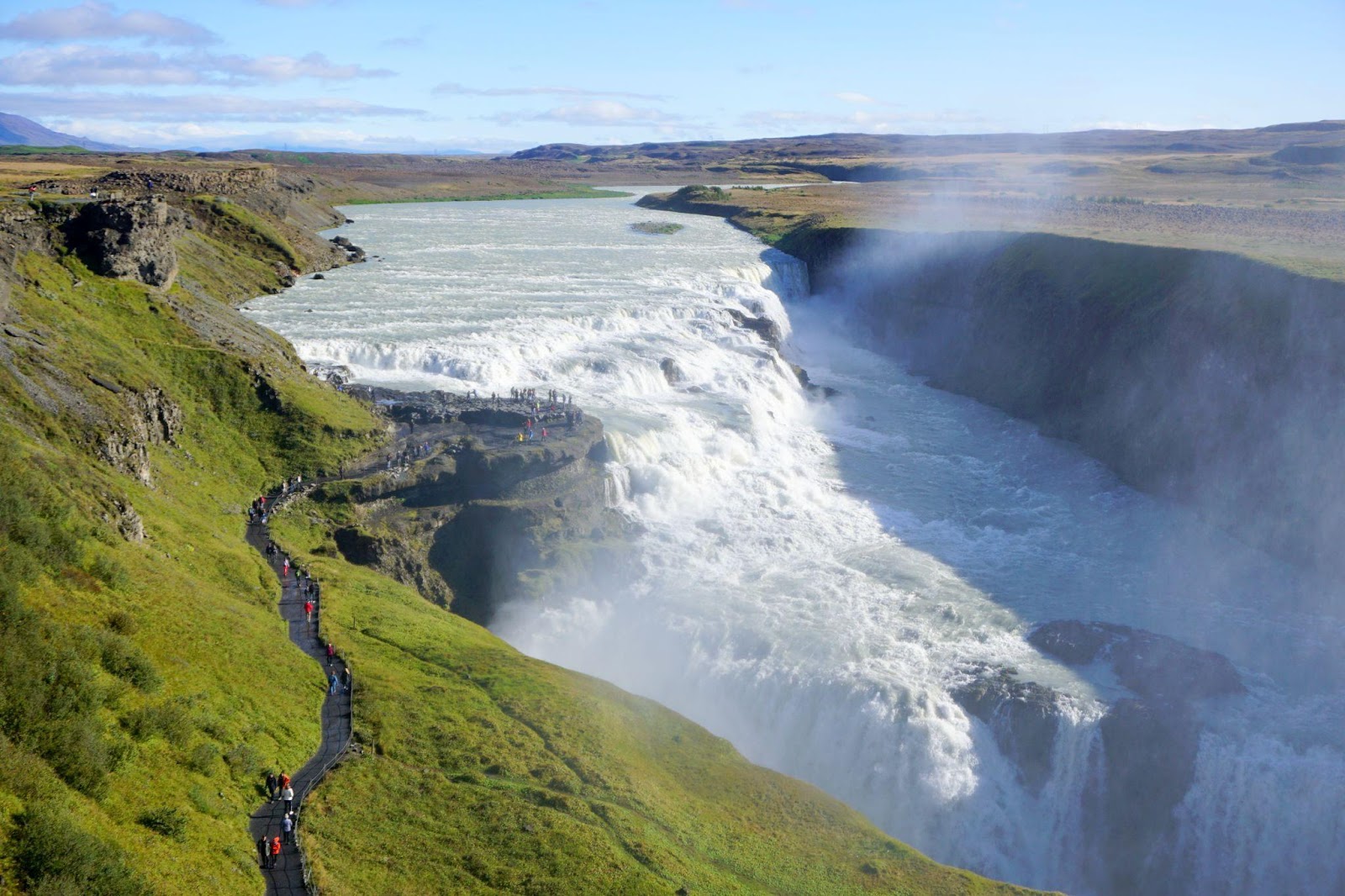 waterfalls in Iceland