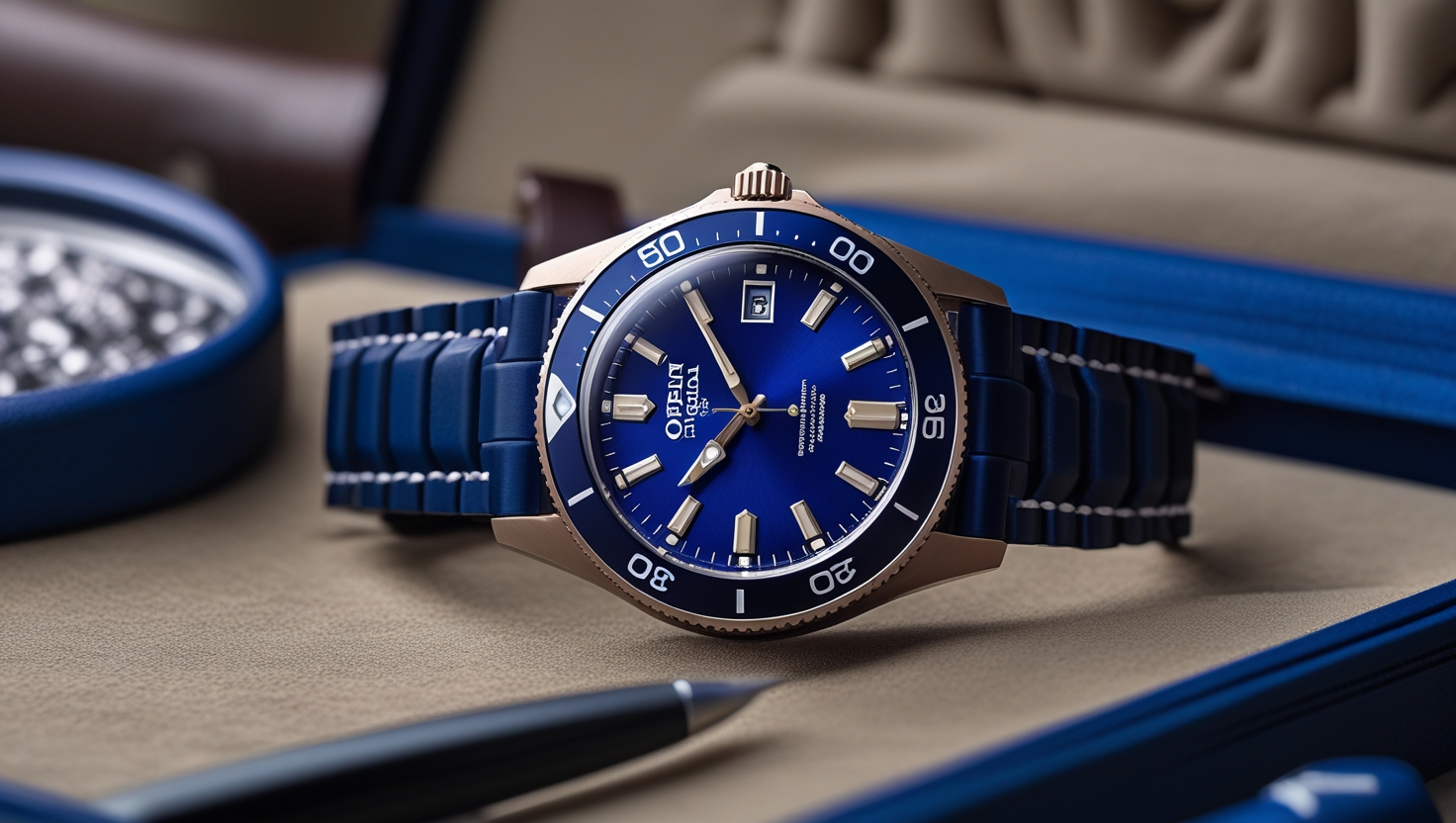 Orient Azure SKU: ra-ag0018l30a Orient watch