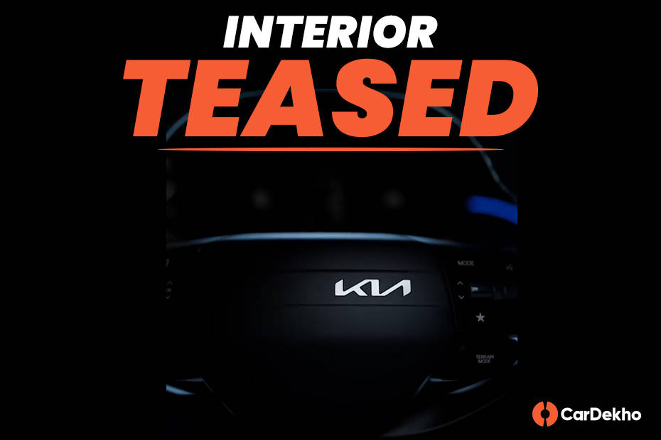 Kia Syros interior teased