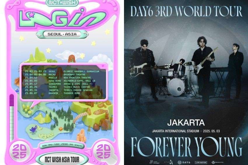 Jadwal Konser KPop di Indonesia Tahun 2025, SEVENTEEN hingga Day6!