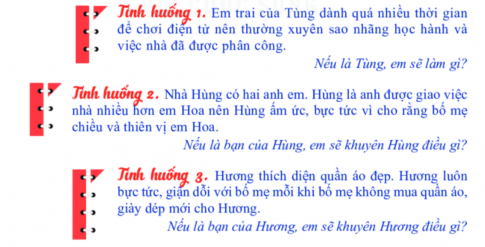 CHỦ ĐỀ 5: EM VỚI GIA ĐÌNH