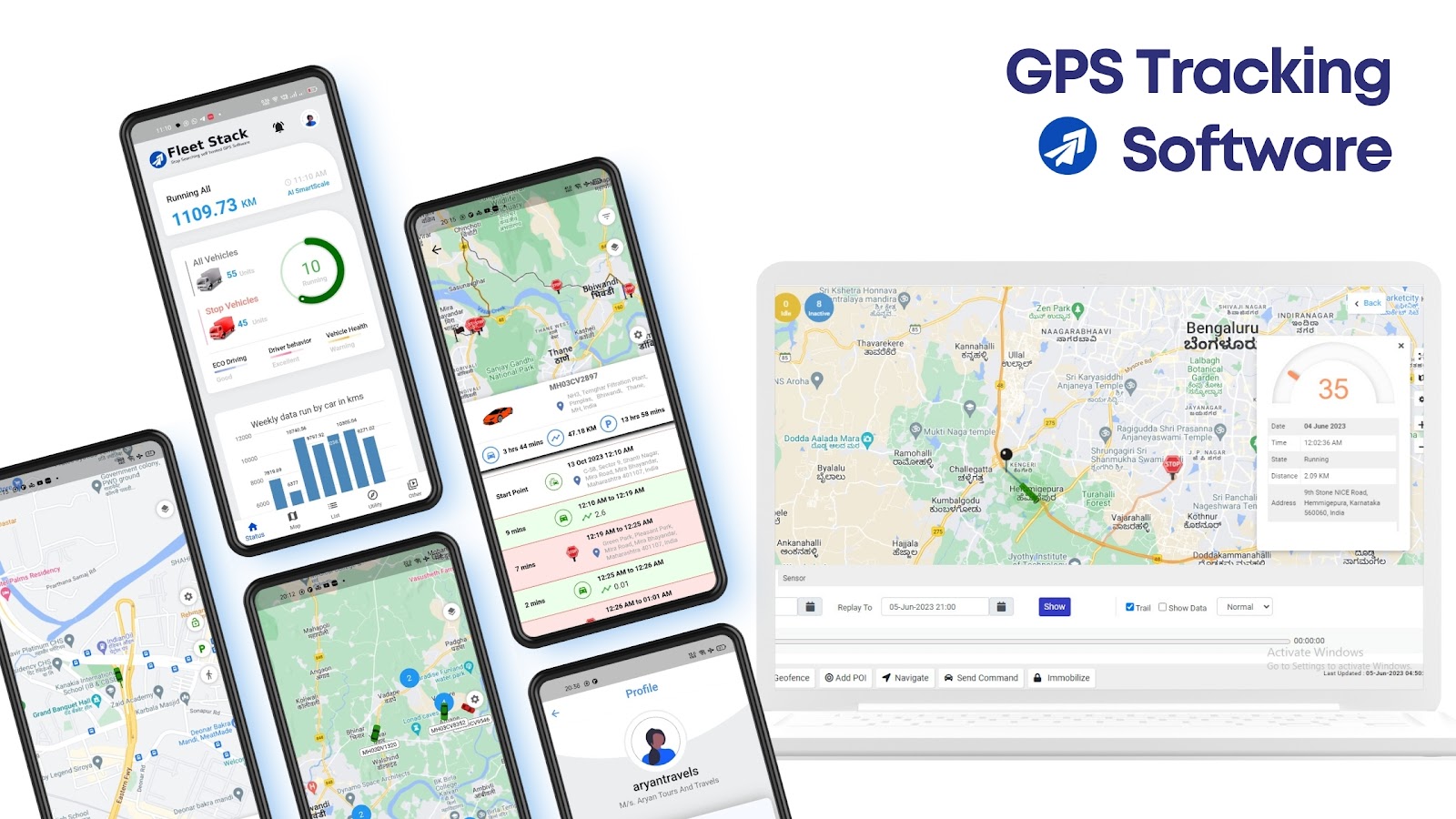 GPS Tracking software