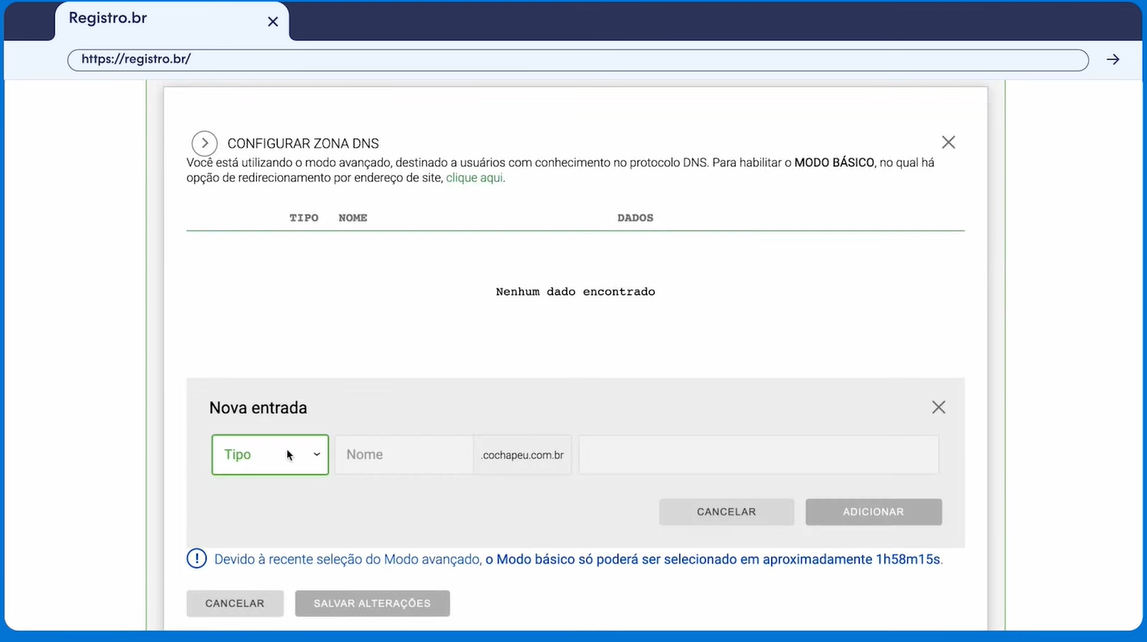 Como configurar domínio na Nuvemshop