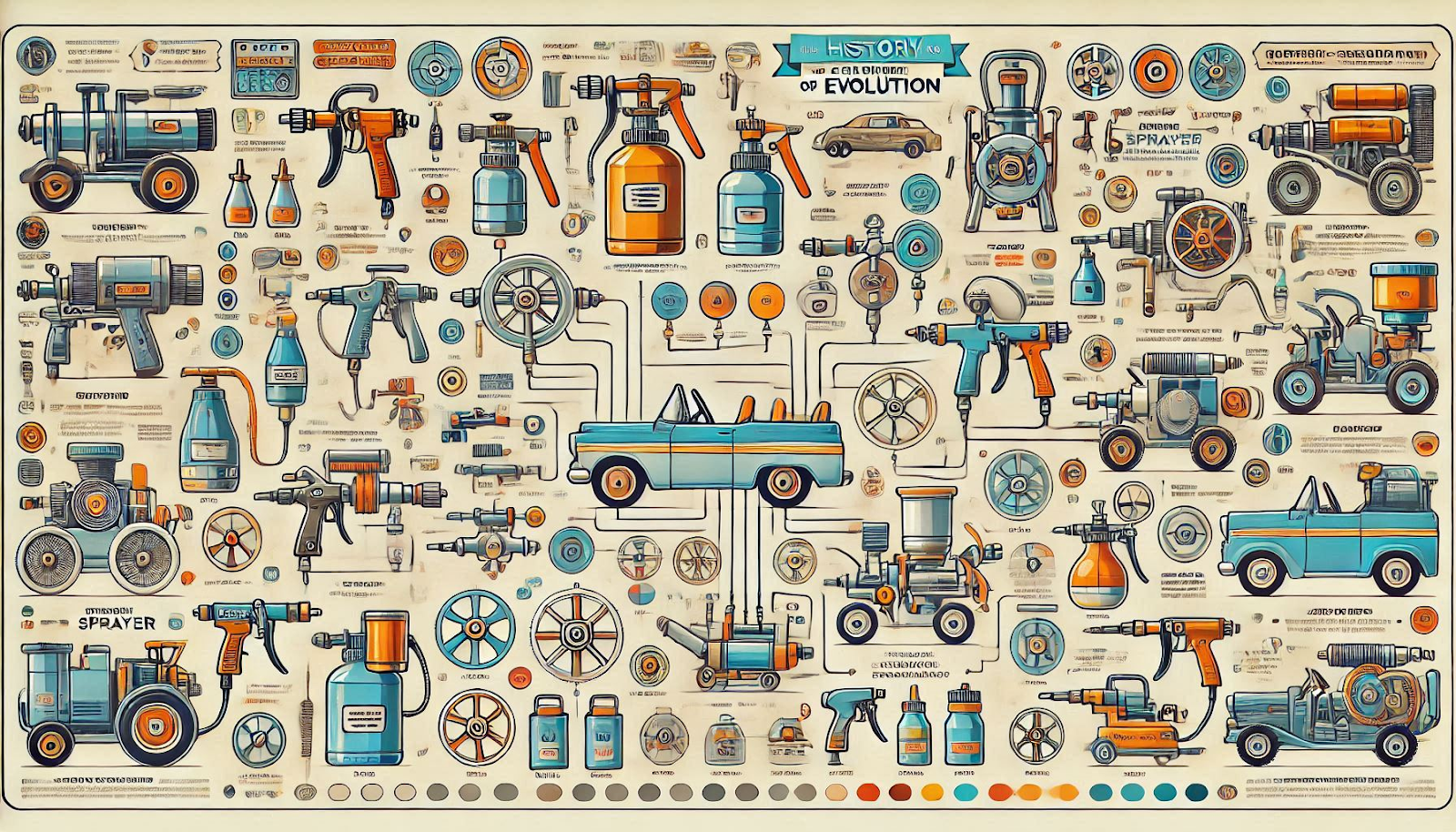 History and Evolution of Sprayers