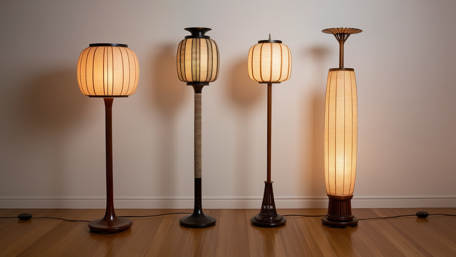 Japanese Traditional Floor Lamp