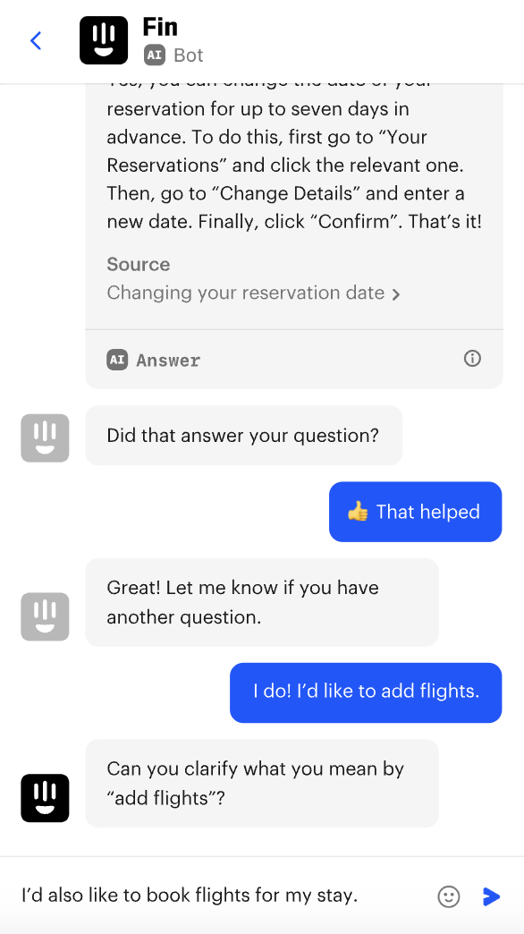 Intercom’s Fin Chatbot