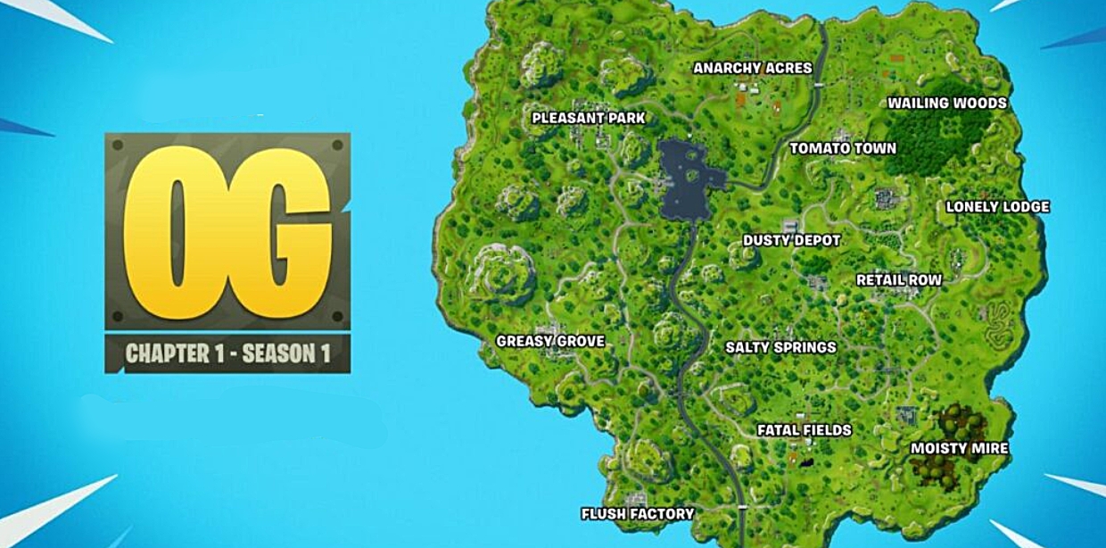 The Return of the Fornite Map