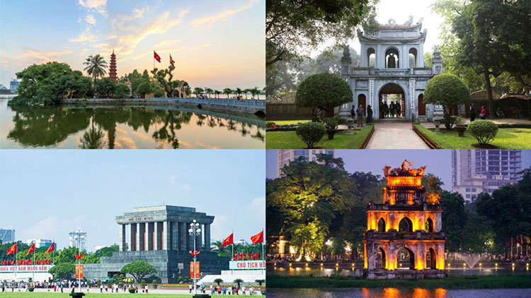 Các địa điểm nổi tiếng ở Hà Nội