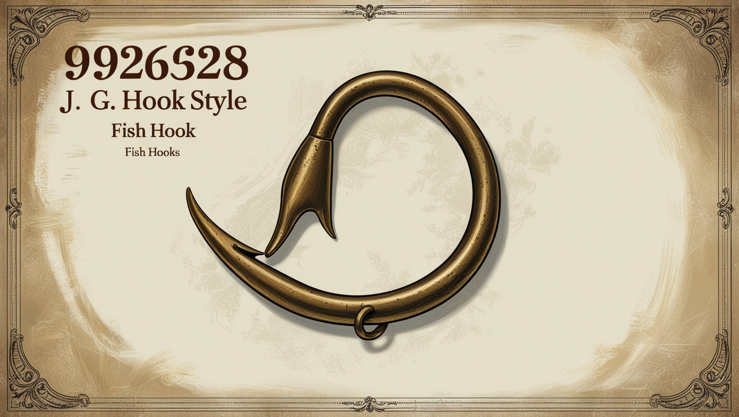 J. G Hook Style Number 992628