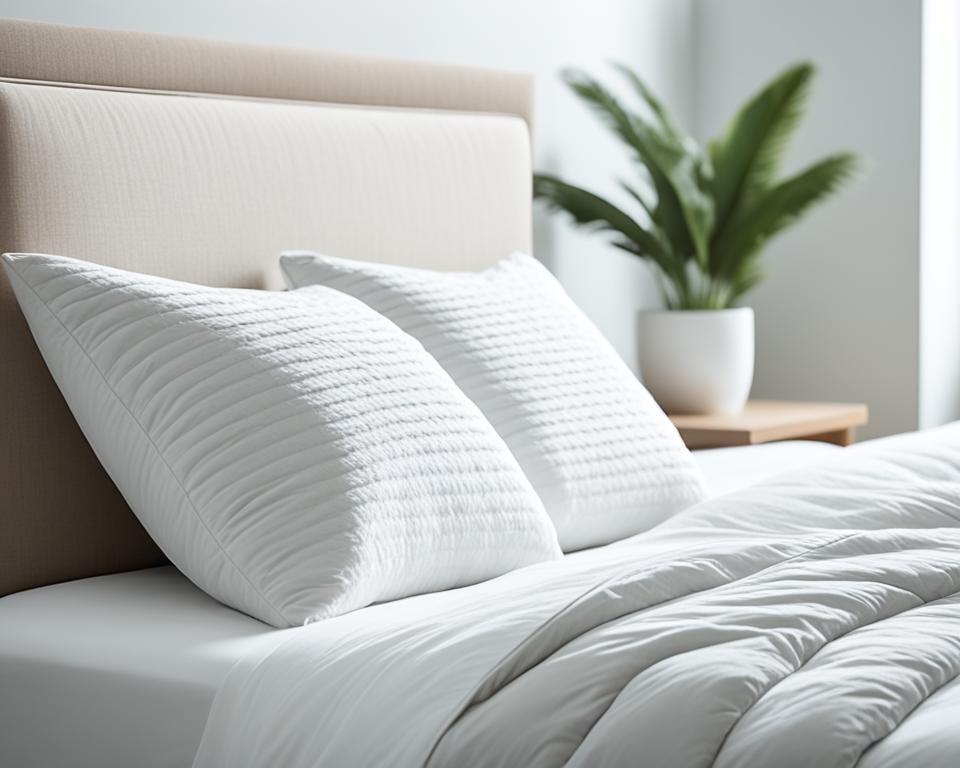 Breathable, cooling, and hypoallergenic pillow, feather pillows 