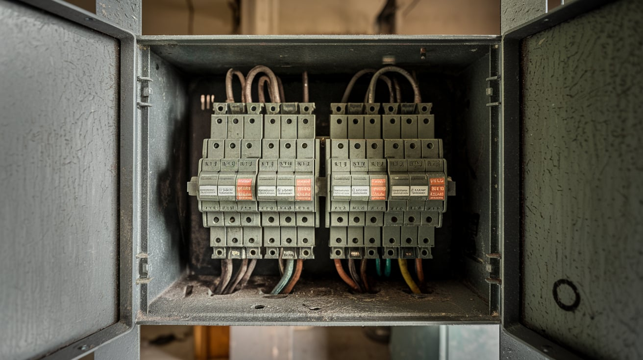 45-year-old subpanel capable of tandem breakers