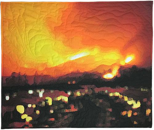 Macintosh HD:Users:jrapacki:Pictures:2016 quilts:2016 01 11 Malibu on Fire - v2:MalibuonFire-v2.jpg