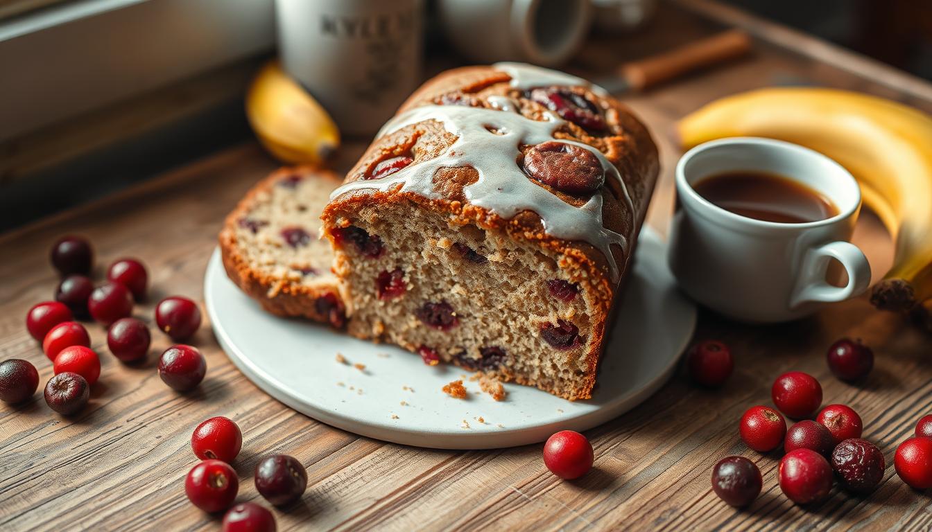 Cranberry Banana Coffee Cake