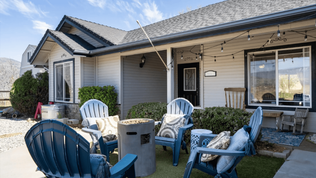 Tour This 2,072 Sq Ft Modern Ranch Style Home in East Golden Hills Tehachapi, CA with Scenic Views and Attached Garage