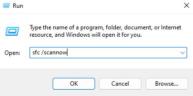 to Run CHKDSK from Boot in Windows 11 via sfc scannow