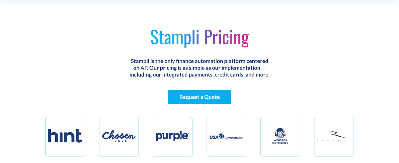 Stampli pricing