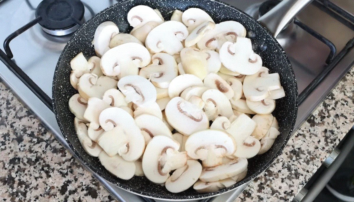 Sauté the Mushrooms