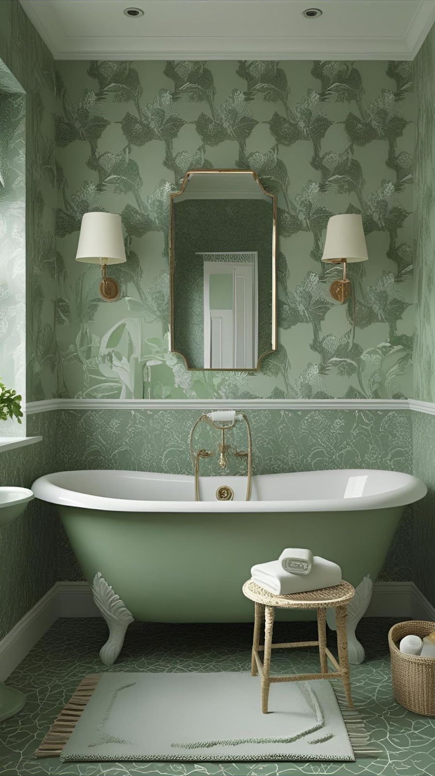 Sage Green Wallpaper