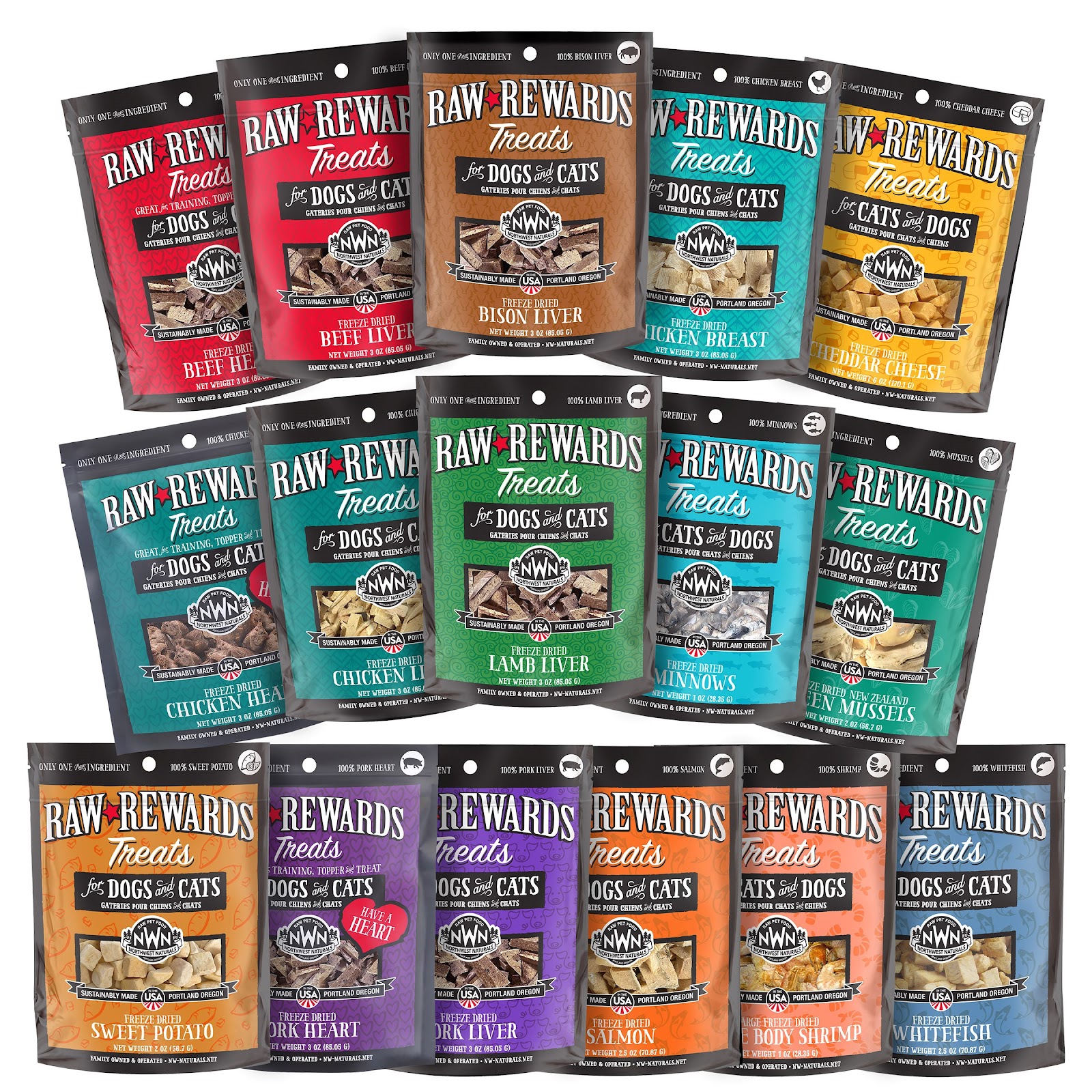 Northwest Naturals Raw Rewards: Freeze-Dried Delight for Dogs