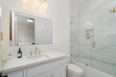 do you need a permit for a bathroom remodel in michigan glass door shower and rectangular mirror with gold finishes custom built okemos