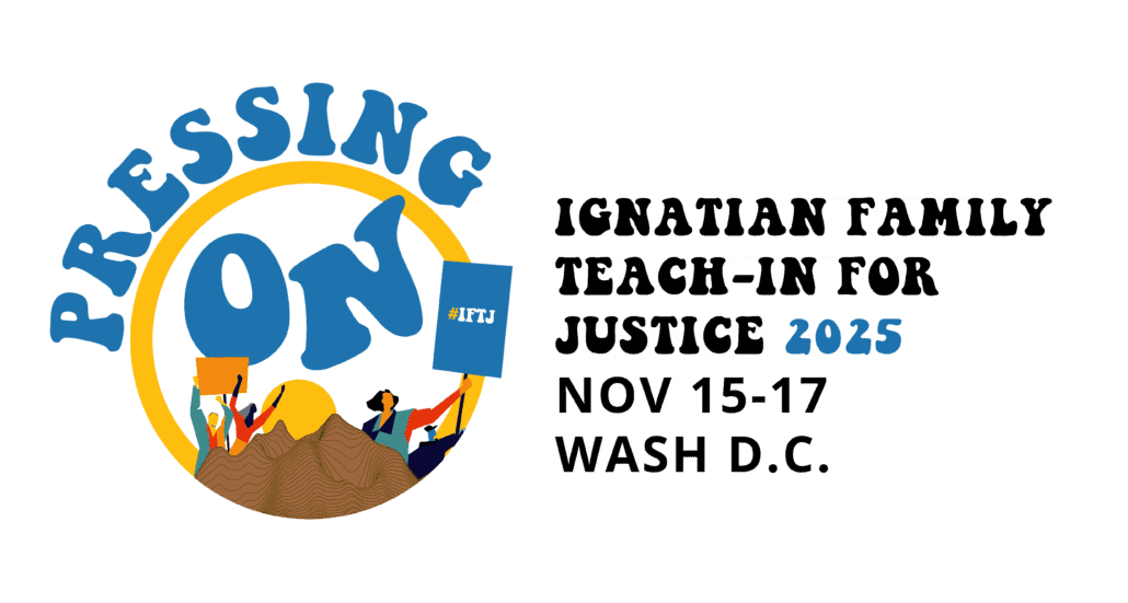 IFTJ image that says "pressing on"