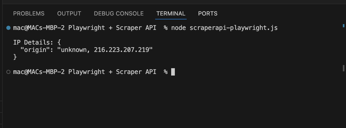 screenshot terminal code