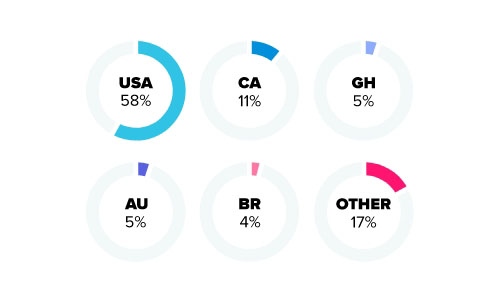 ashley madison dating site stats and infographics country distribution