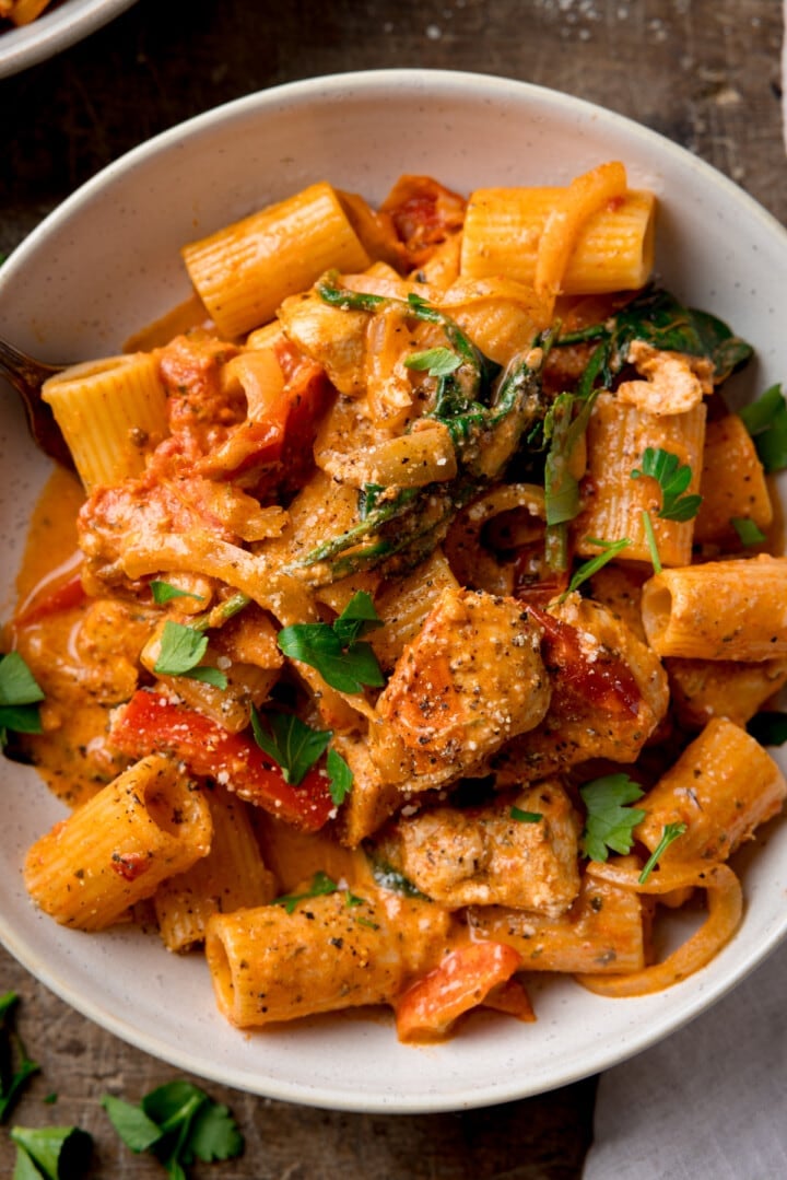 Tuscan Chicken Pasta tall2