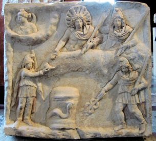 Fiano_Romano_mithraic_relief2