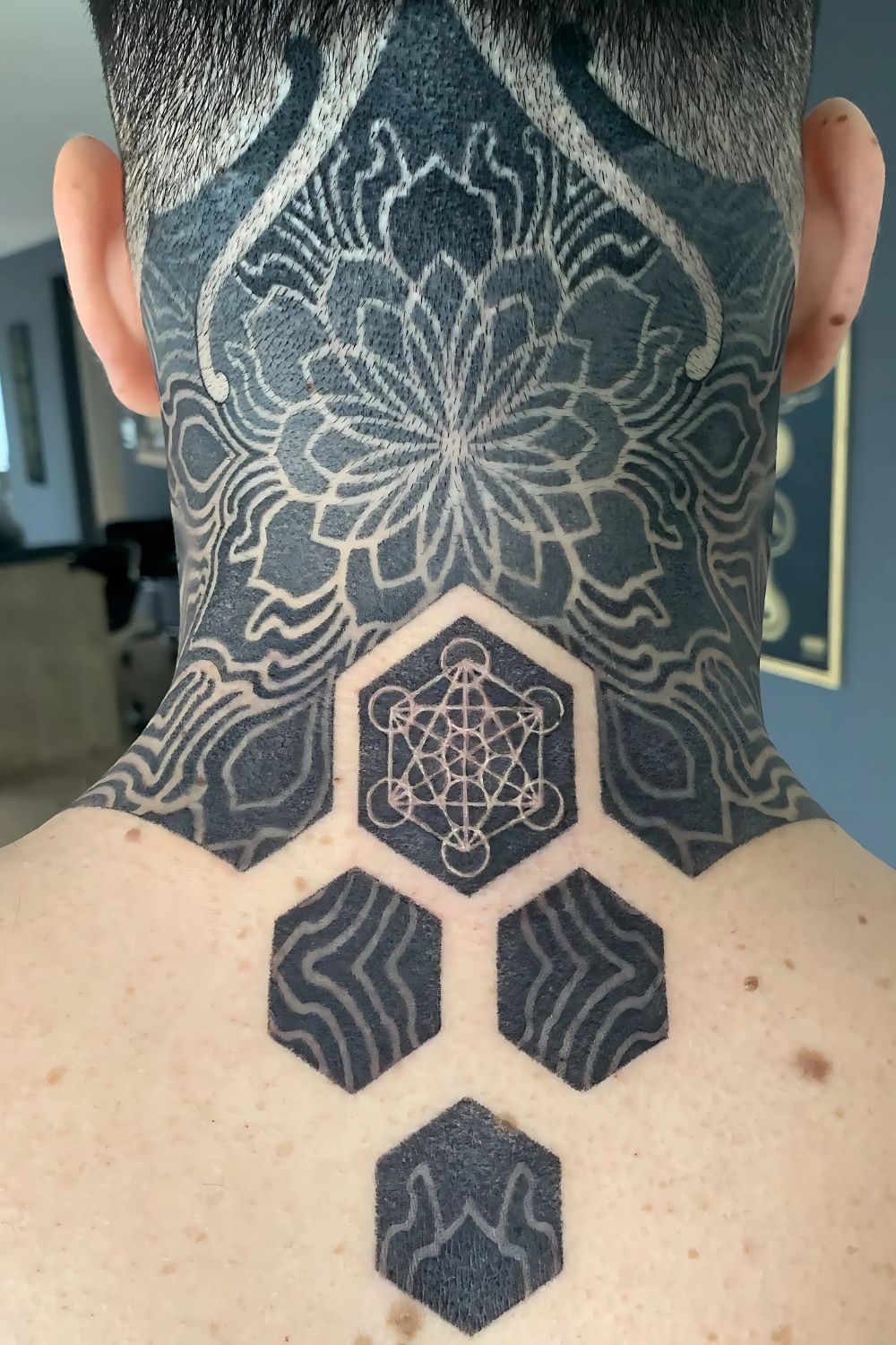Smart Neck Cover-Up Tattoo